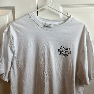 Local district shop tshirt. H&M. Size medium